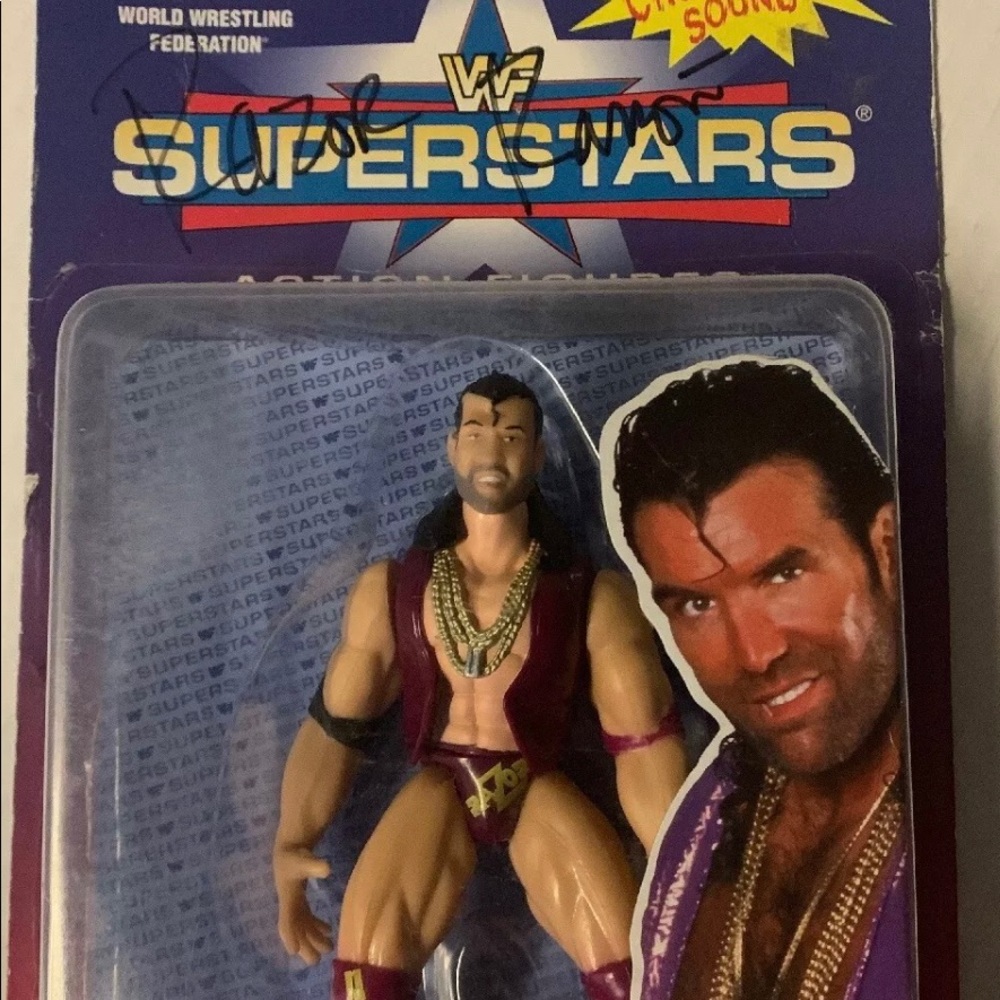 WWE legend HOF Razor Ramon Scott Hall auto fig. - Picture 2 of 4